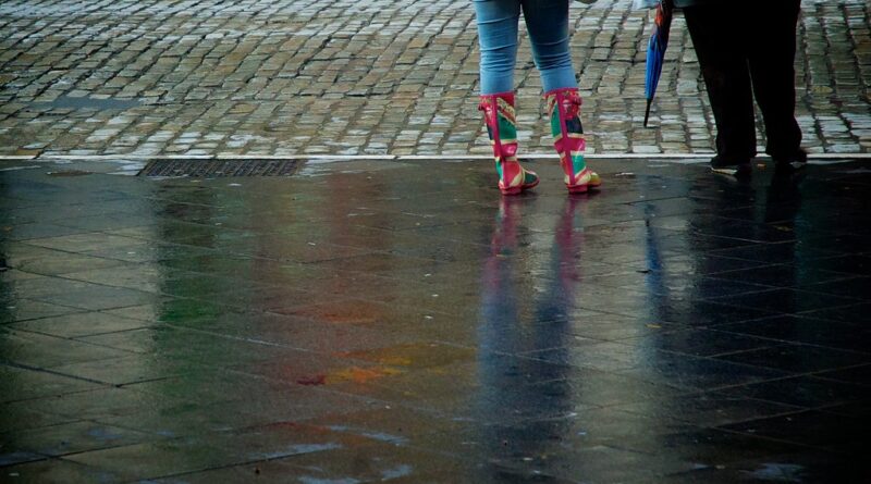 personas con botas de agua en sevilla